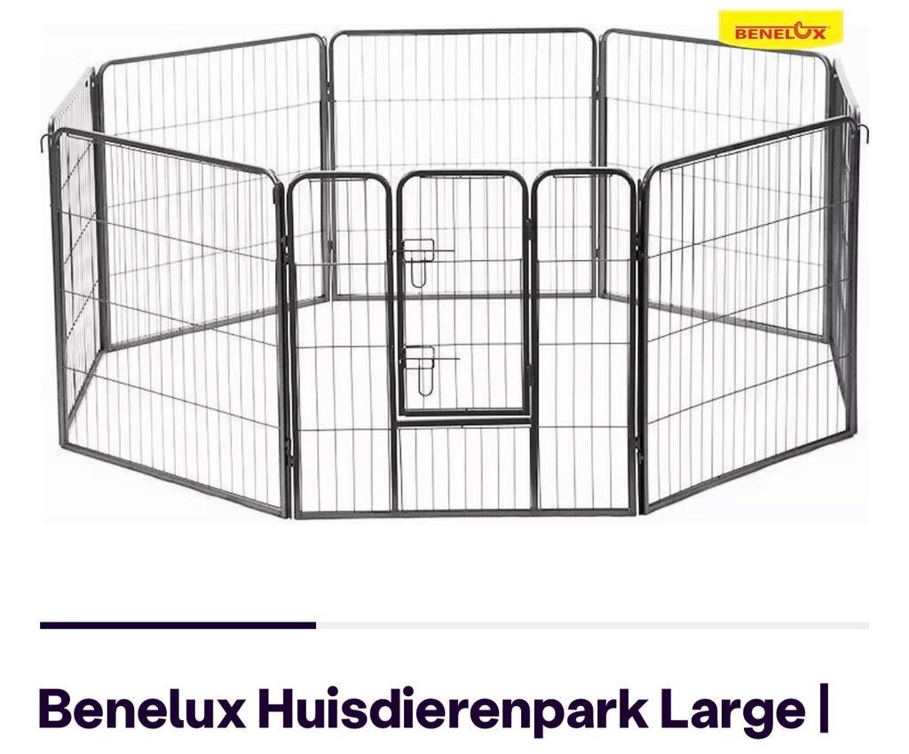 Honden ren - huisdieren park large Benelux, Dieren en Toebehoren, Ophalen, Zo goed als nieuw
