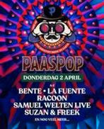 Te koop 2 kaarten Paaspop donderdag 2 april, Tickets en Kaartjes, Evenementen en Festivals, Twee personen