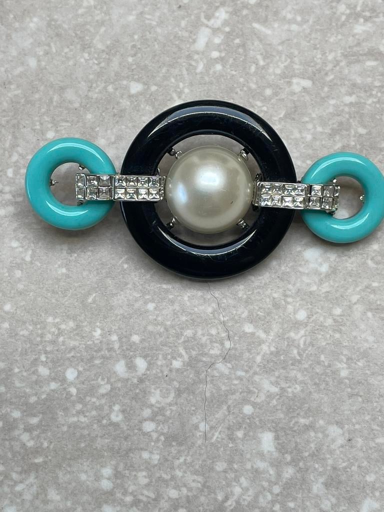 Broche van Kenneth Jay Lane, Ophalen of Verzenden, Zo goed als nieuw, Staal, Oor- of Traguspiercing