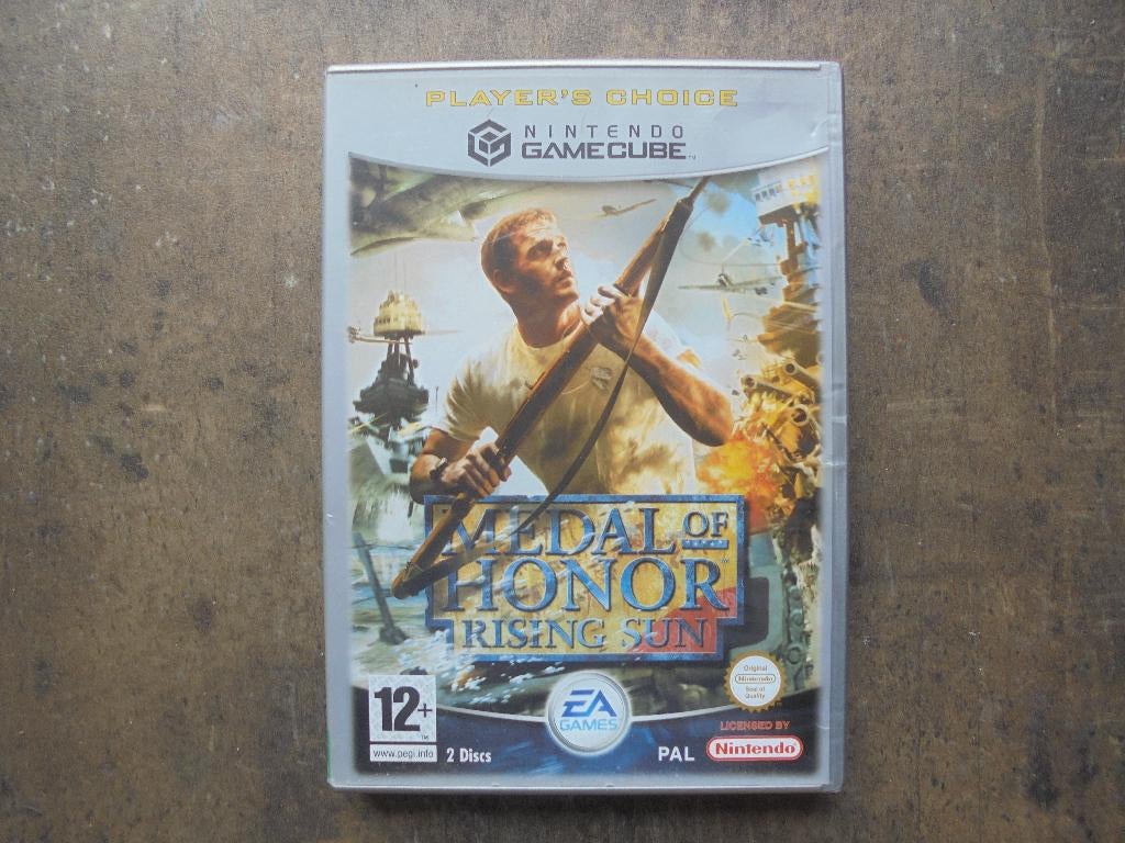 Medal Of Honor Rising Sun voor GameCube (zie foto's), Spelcomputers en Games, Games | Nintendo GameCube, Gebruikt, Shooter, Ophalen of Verzenden