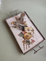 zilveren Dienblad en gebaksvorkjes en lepeltjes shell, Ophalen of Verzenden