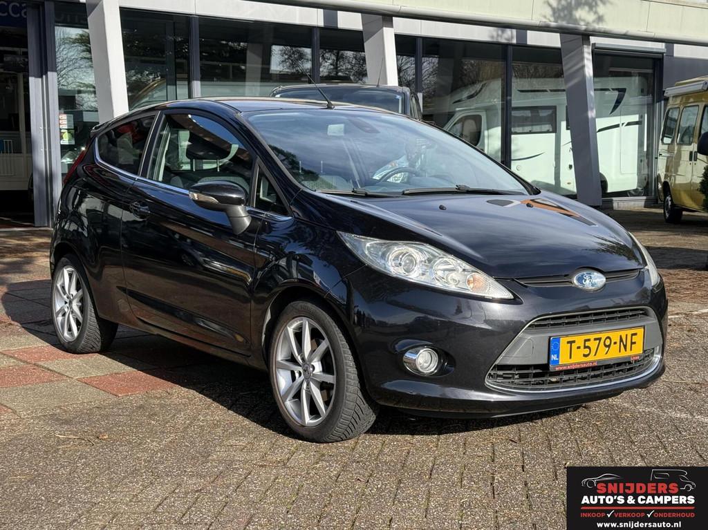 Ford Fiesta 1.4 Titanium, Auto's, Voorwielaandrijving, Stof, Gebruikt, 4 cilinders