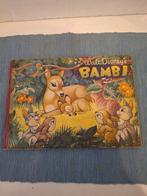 Walt Disney's Bambi - mooi compleet plaatjesboek uit 1952, Gelezen, Walt Disney, Ophalen of Verzenden, Sprookjes