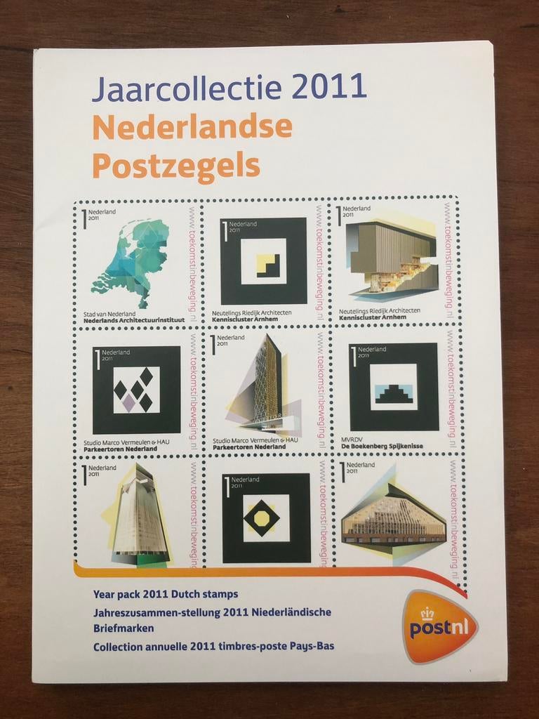 Complete jaarset 2011 met boekje Nzt €185,-, Postzegels en Munten, Postzegels | Nederland, Ophalen of Verzenden, Na 1940, Postfris