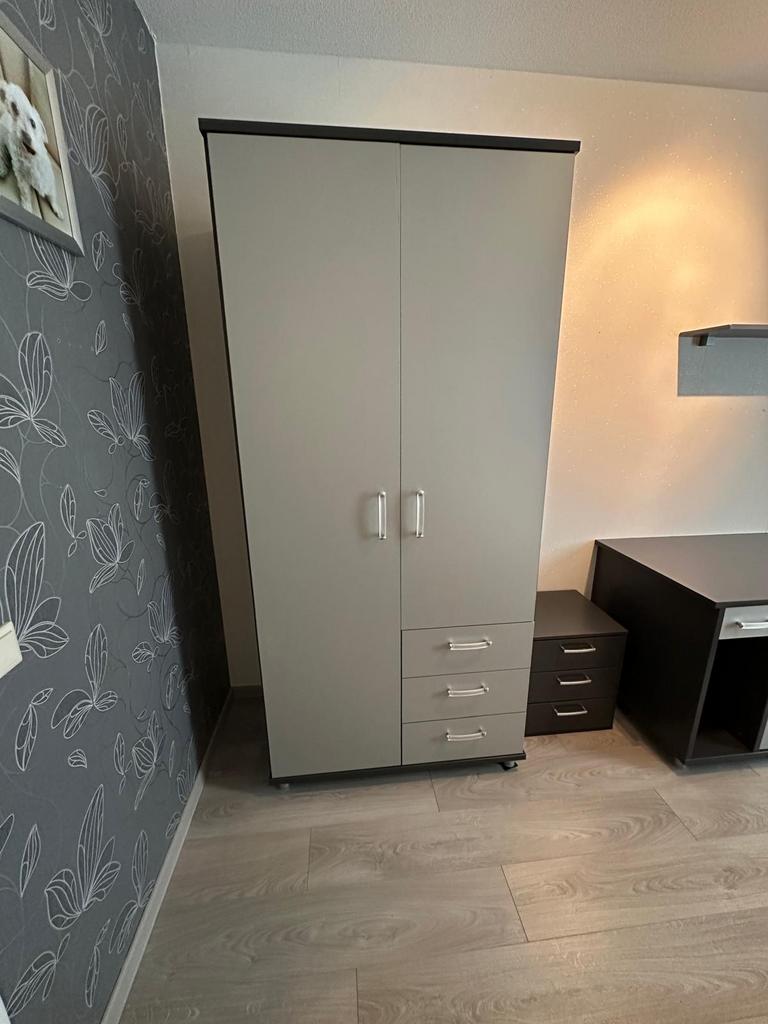 Complete 1-persoons slaapkamer, Ophalen, Gebruikt, Eenpersoons, Modern