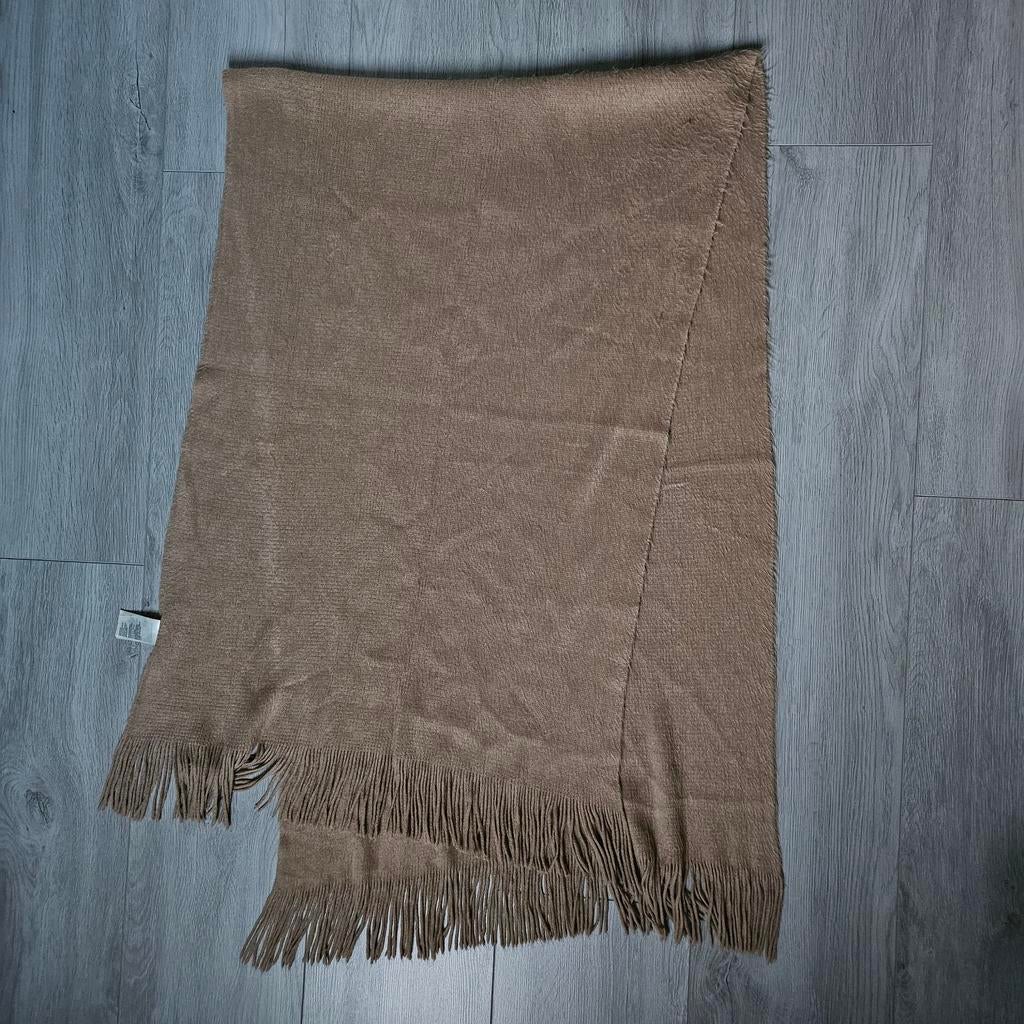 Opruiming: Zachte H&M Bruine Sjaal, Kleding | Dames, Mutsen, Sjaals en Handschoenen, H&M, Ophalen of Verzenden, Zo goed als nieuw