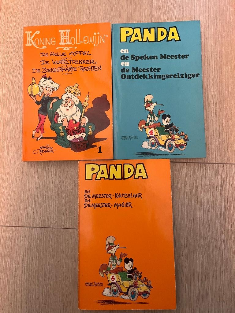 Panda en Koning Hollewijn, Gelezen, Marten Toonder, Eén stripboek, Ophalen of Verzenden