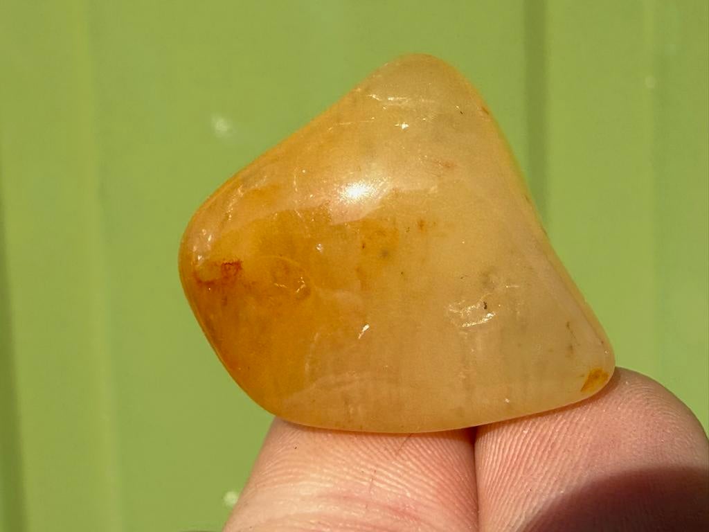 Gouden Himalaya Azeztuliet broekzaksteen mineralen, Ophalen of Verzenden, Mineraal