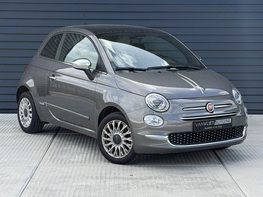 Fiat 500 1.0 Hybrid Dolcevita (bj 2023), Voorwielaandrijving, Stof, Euro 6, Met garantie (alle)