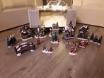 Intratuin kerstdorp miniatuur stad met led 17 delig z.g.a.n, Ophalen of Verzenden, Zo goed als nieuw