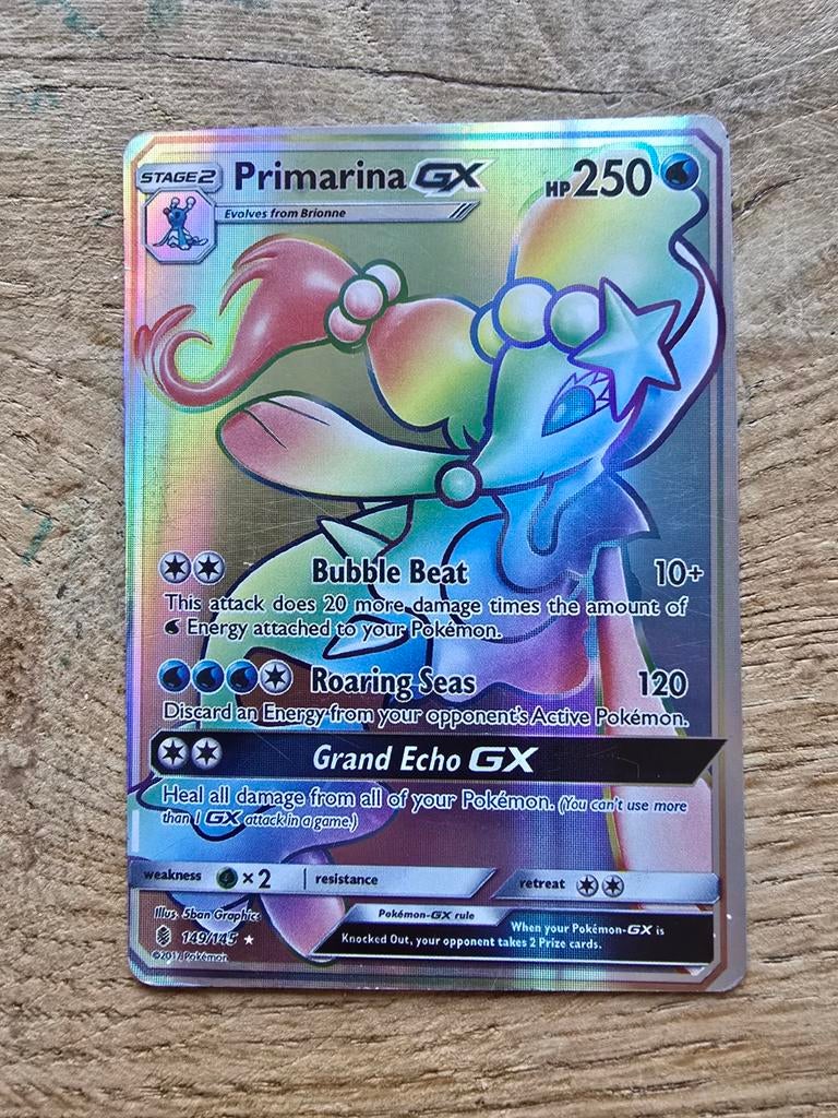 Primarina GX, Ophalen of Verzenden, Gebruikt, Losse kaart