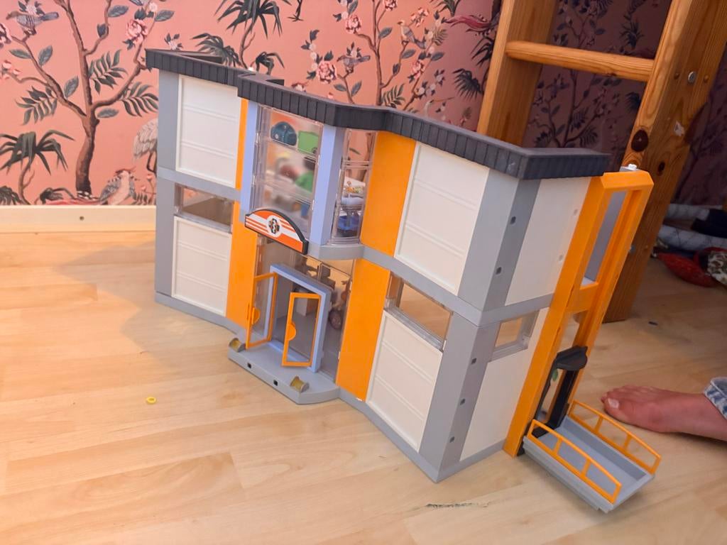 Playmobil ziekenhuis met figuren, Ophalen, Gebruikt, Jongen of Meisje