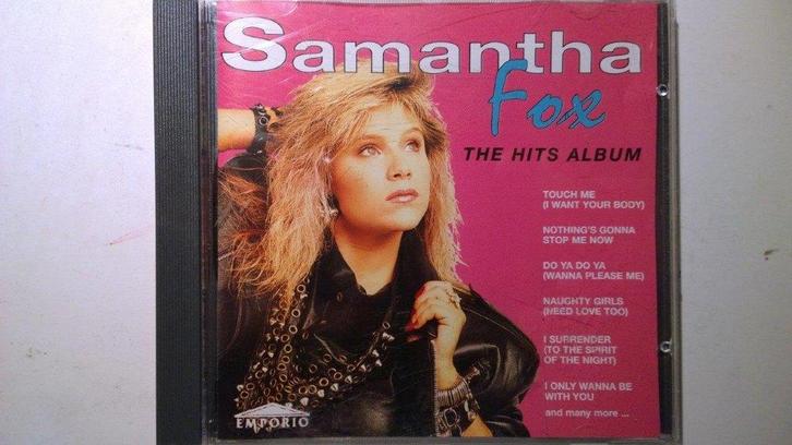 Samantha Fox - The Hits Album, Cd's en Dvd's, Cd's | Pop, Zo goed als nieuw, Ophalen of Verzenden