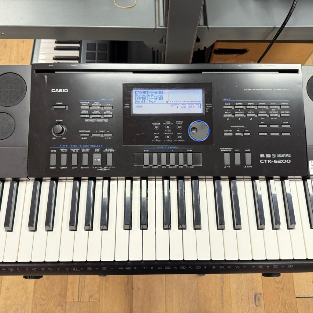 Casio CTK-6200 Keyboard met 61 toetsen, Muziek en Instrumenten, Keyboards, Casio, Zo goed als nieuw, Support@casio.com, 6-2, Hon-machi 1-chome
Shibuya-ku, Tokyo 151-8543
Japan