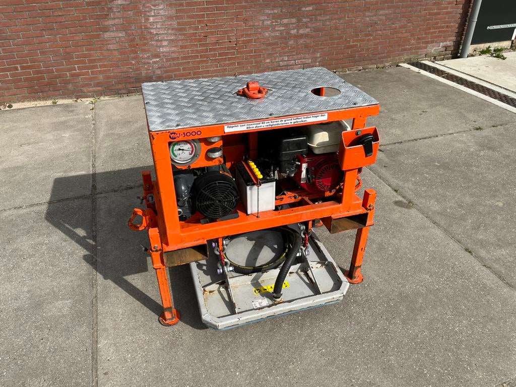 Hamevac vhu 3000 vacuumunit radiografisch, Ophalen