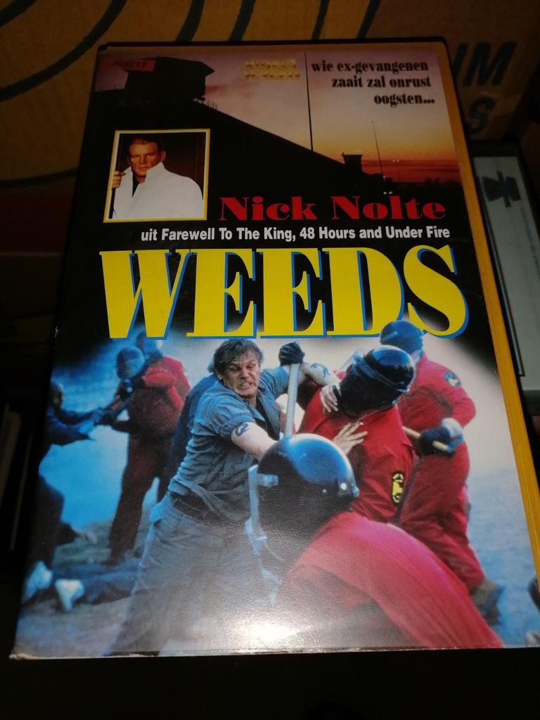 VHS ex-rental - Weeds, Vanaf 16 jaar, Ophalen of Verzenden, Gebruikt, Horror