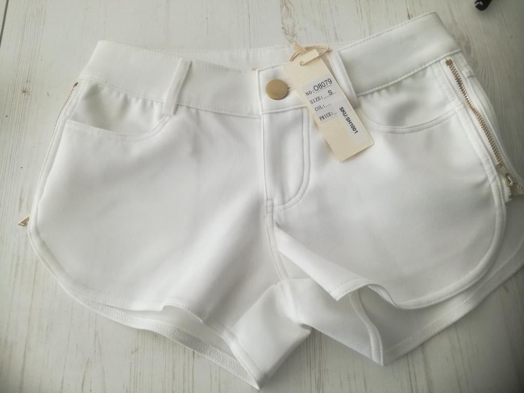 nieuwe Adeline short wit XS, Ophalen, Kort, Wit, Nieuw