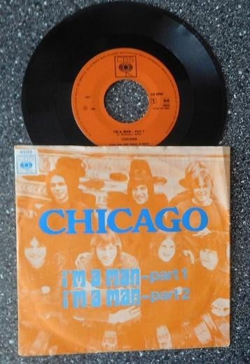 Chicago - I'm a man (vanaf € 2,00), Cd's en Dvd's, Vinyl Singles, Zo goed als nieuw, Single, Pop, 7 inch, Ophalen of Verzenden