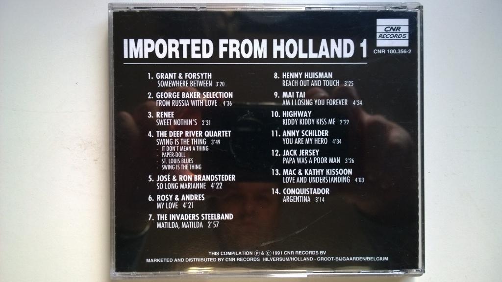 Imported From Holland Volume 1, Ophalen of Verzenden, Zo goed als nieuw, Pop