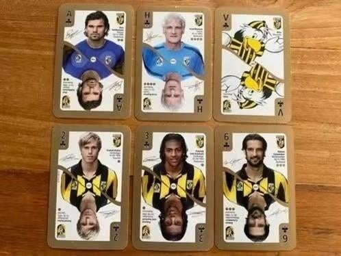 6 verzamelkaarten Vitesse ( voetbal plus actie), Ophalen of Verzenden, Gebruikt, Meerdere kaarten