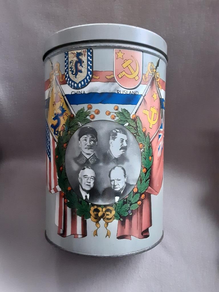 OORLOGS BLIK. ( 1939 / 1945 ) Zeldzaam mooi., Verzamelen, Ophalen of Verzenden, Zo goed als nieuw, Overige