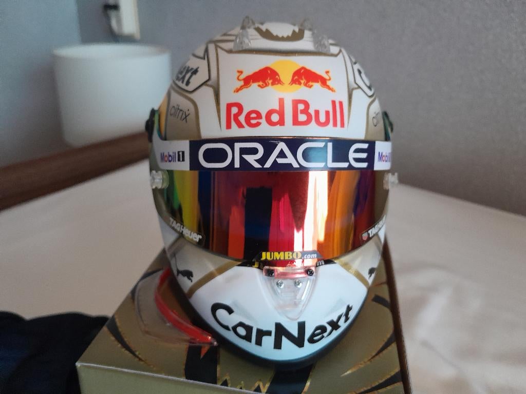 1:2 Verstappen Shop Schuberth Helm Max Verstappen 2022, Ophalen of Verzenden, Nieuw, 1:5 t/m 1:8, Auto