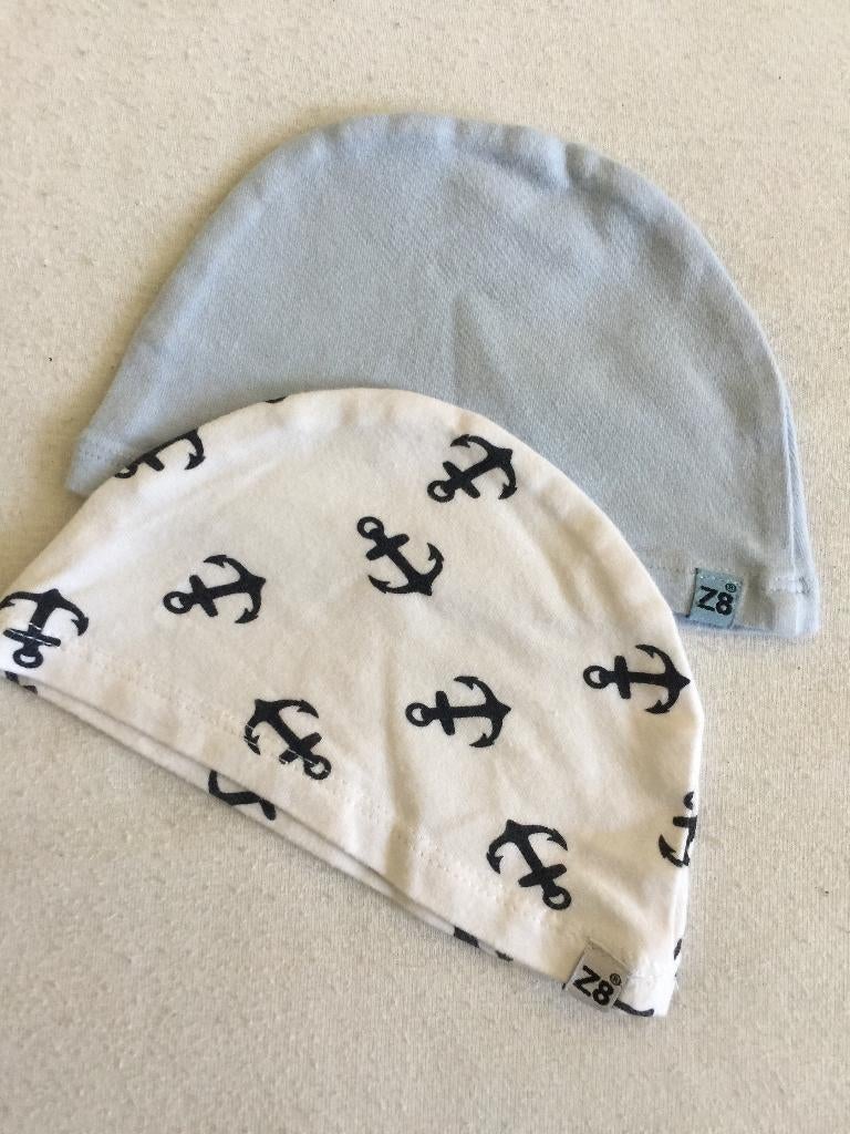 2 baby mutsjes van Z8, maatje 56 / 62 zgan (6612), Overige typen, Z8, Ophalen of Verzenden, Zo goed als nieuw
