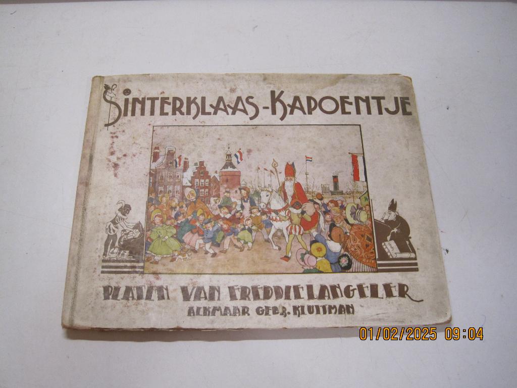 sinterklaas kapoentje boekje gelezen (331), Diversen, Sinterklaas, Ophalen of Verzenden, Gebruikt