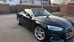 Audi A5 2.0 Tfsi 191PK Cabriolet S-tr 2018 Zwart, Auto's, Audi, Euro 5, Zwart, 4 stoelen, Zwart