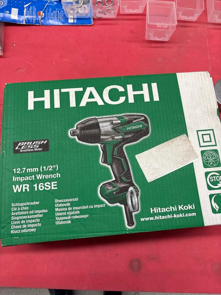 Hitachi WR 16SE Slagschroevendraaier, Nieuw, Hitachi, Hitachi, Hitachi