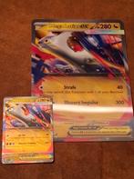 Mega Latias Ex 11 + Jumbo Pokemon Phantasmal Flames, Ophalen of Verzenden, Zo goed als nieuw, Meerdere kaarten, Foil