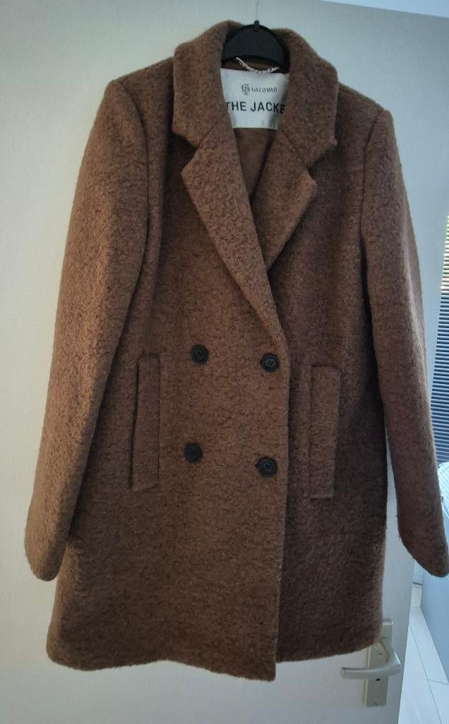 Bruine jas van Giacomo the Jacket maat M, Maat 38/40 (M), GIacomo, Bruin, Ophalen of Verzenden