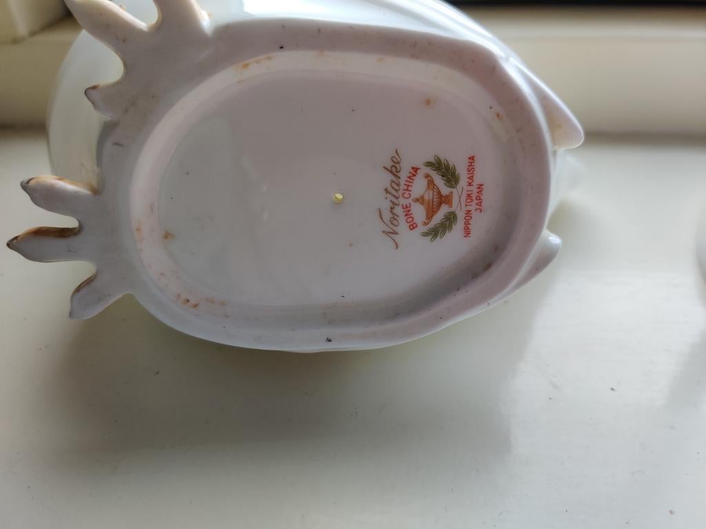 Noritake porseleinen haan en kip beeldjes, Ophalen