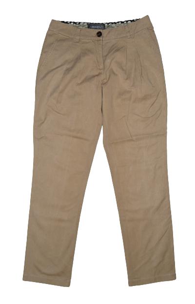 Ambiente pantalon, bandplooi broek, pant, Mt. S, Kleding | Dames, Verzenden, Beige, Ambiente, Zo goed als nieuw