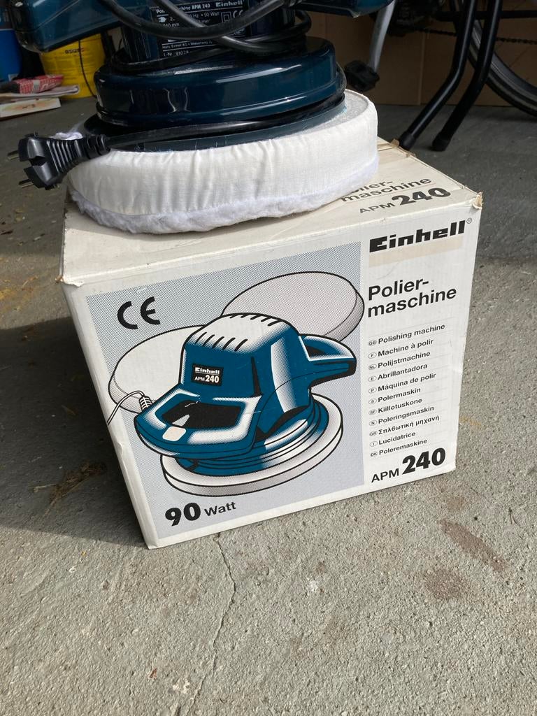 Einhell polijstmachine APM 240, Auto diversen, Onderhoudsmiddelen, Ophalen of Verzenden