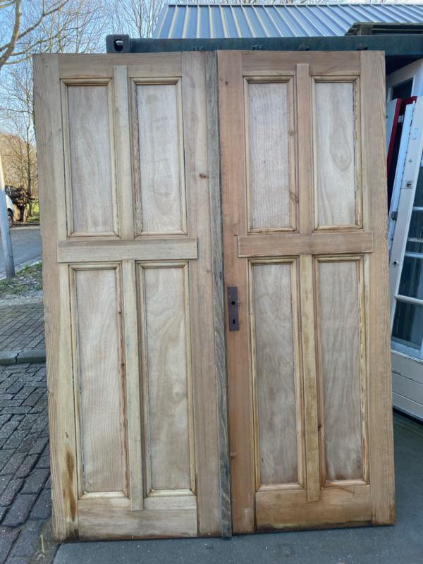 nr. set342 set geloogde eiken deuren, Niet ingevuld, Niet ingevuld, Niet ingevuld