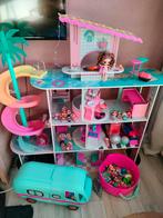 Lol surprise huis en glamper, Ophalen, Zo goed als nieuw, Poppenhuis