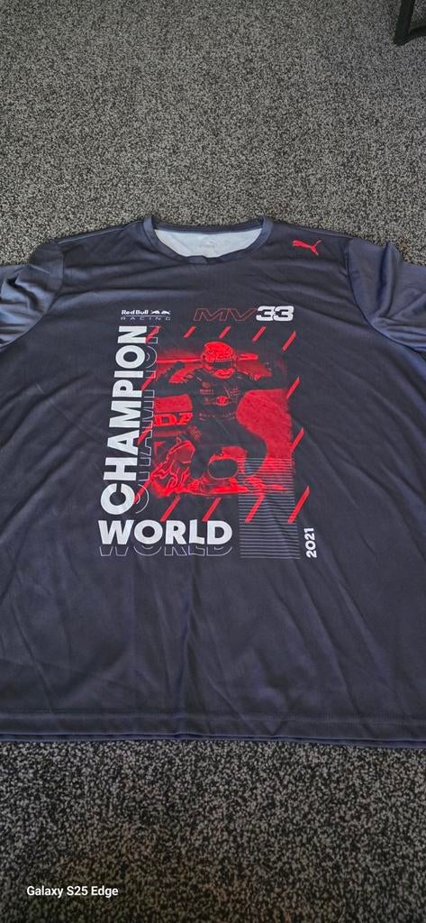 Red Bull Racing Max Verstappen T-shirt 2021, Ophalen of Verzenden, Nieuw, Maat 56/58 (XL)