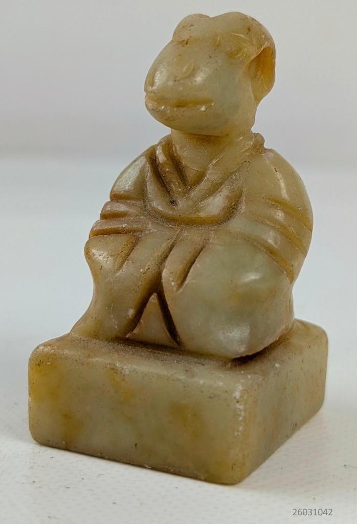 stenen zegelstempel, Antiek en Kunst, Kunst | Niet-Westerse kunst, Ophalen