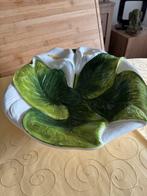 Handgemaakte Italiaanse schaal met bloemmotief, Ophalen