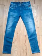 Replay anbass hyperflex maat 33-34, Kleding | Heren, Spijkerbroeken en Jeans, Ophalen of Verzenden, Zo goed als nieuw, Blauw, W33 - W34 (confectie 48/50)