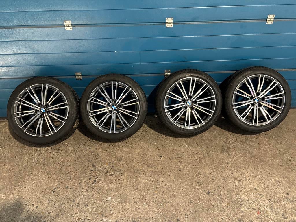 Originele BMW 3 / 4 Serie Styling 790M - 18 inch met Zomer, Ophalen, 18 inch, Gebruikt, Banden en Velgen