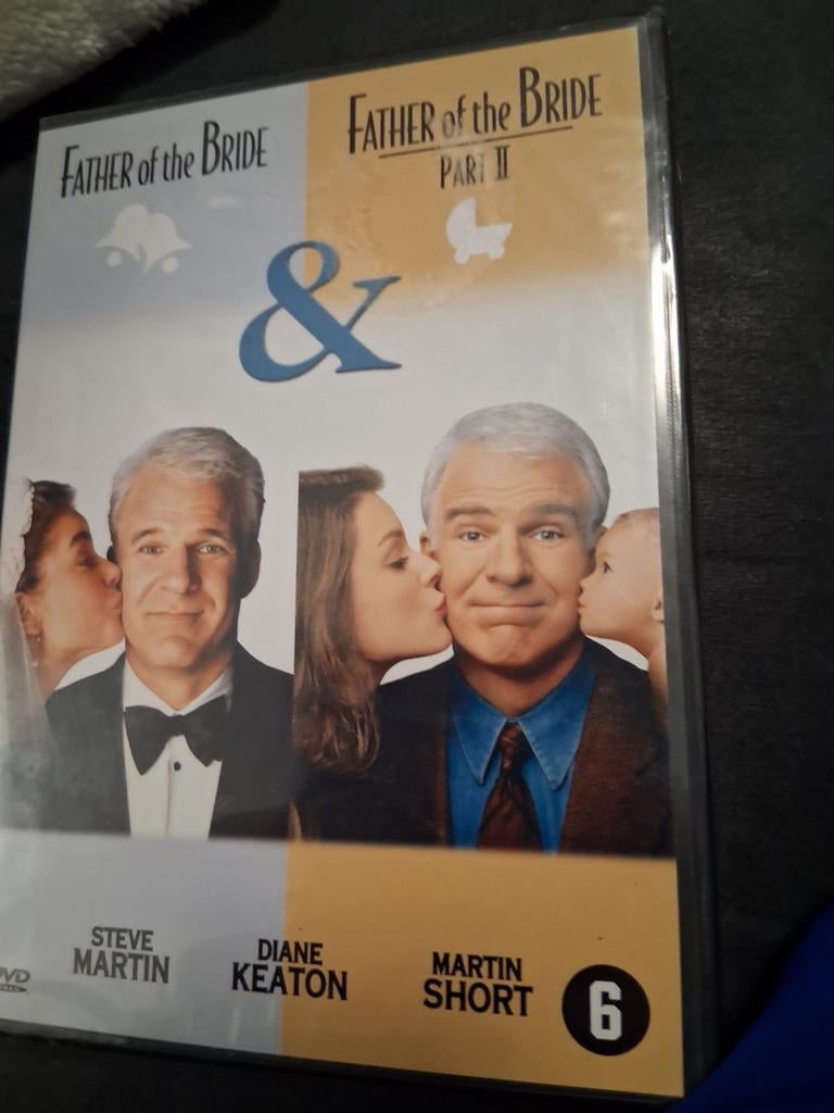 Father of the Bride & Father of the Bride Part II DVD nieuw, Ophalen of Verzenden, Zo goed als nieuw, Vanaf 6 jaar, Romantische komedie