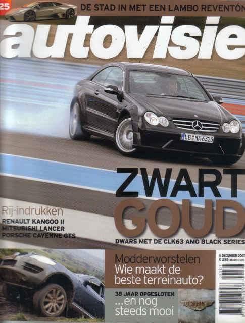 Autovisie 25 2007 : Toyota LandCruiser - Nissan Patrol GR, Boeken, Auto's | Folders en Tijdschriften, Gelezen, Algemeen, Ophalen of Verzenden