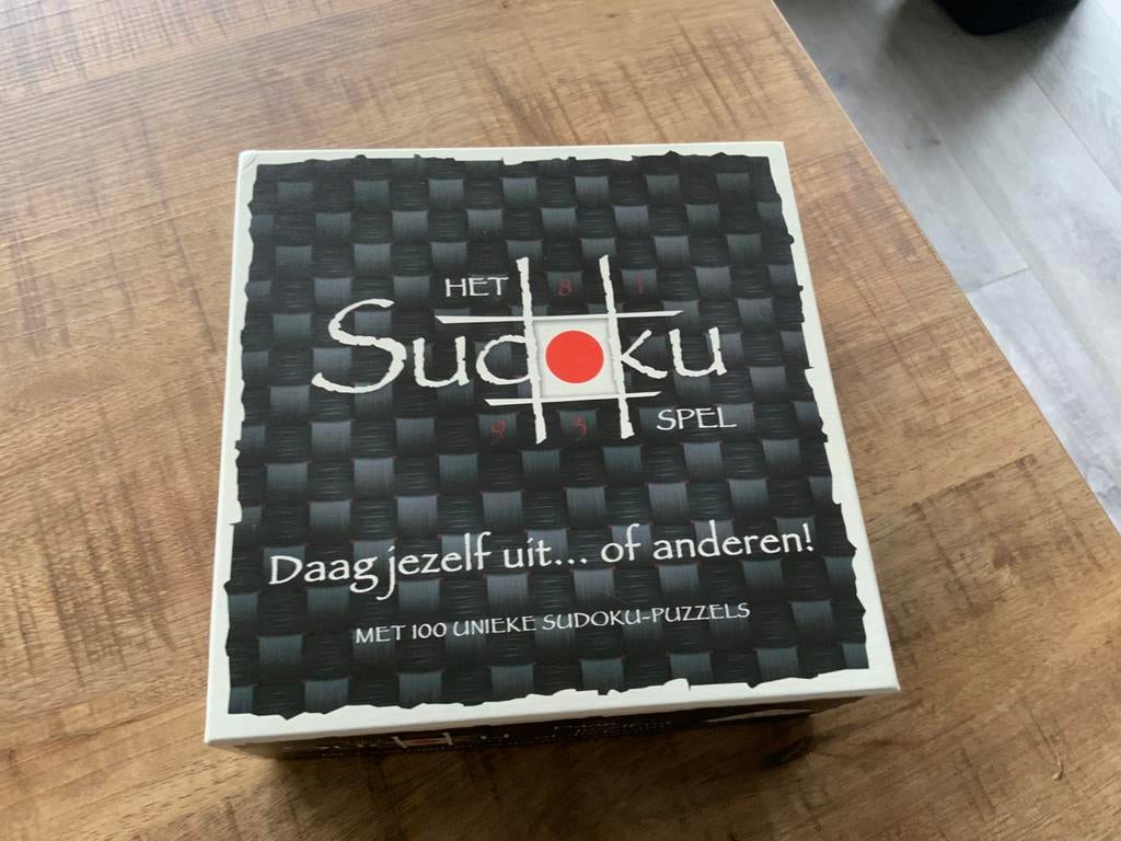 Sudoku spel nieuw, Ophalen of Verzenden, Zo goed als nieuw