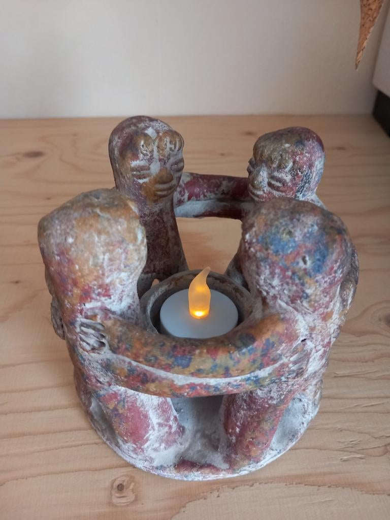 Unieke Vintage Mexicaanse vriendenkring # Massief & karakter, Antiek en Kunst, Ophalen of Verzenden