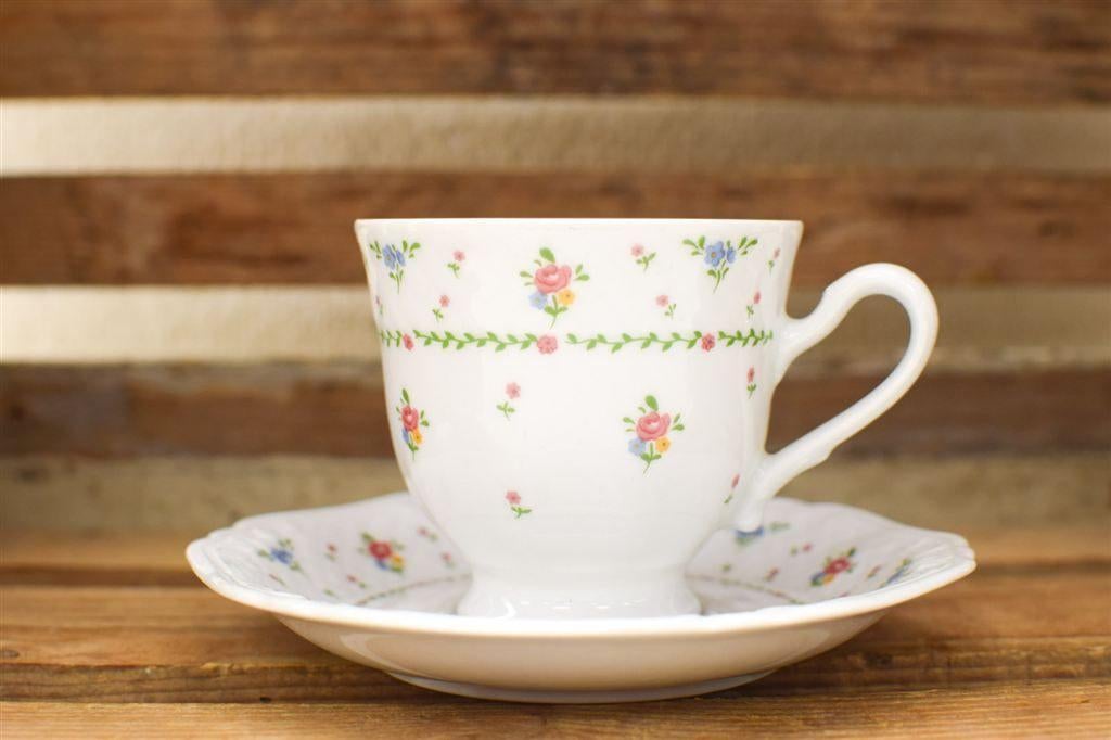 Eschenbach bavaria porseleinen kop en schotel 49060, Gebruikt, Ophalen of Verzenden, Bord(en), Wedgwood