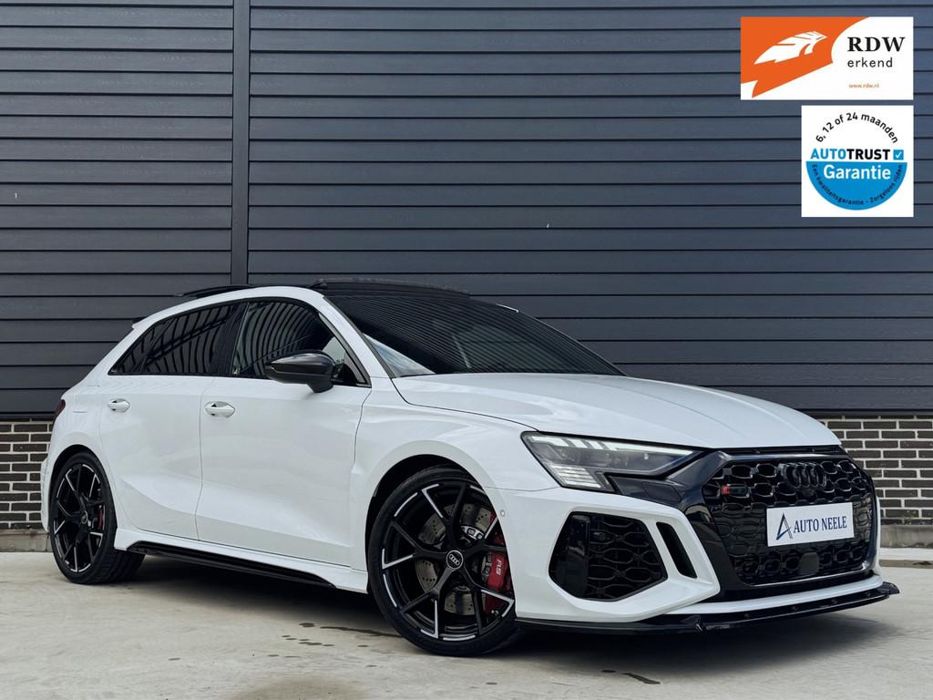 Audi RS3 Sportback 2.5 TFSI Quattro Incl BTW, PANO, Elektr., Automaat, Gebruikt, RS3, Adaptive Cruise Control