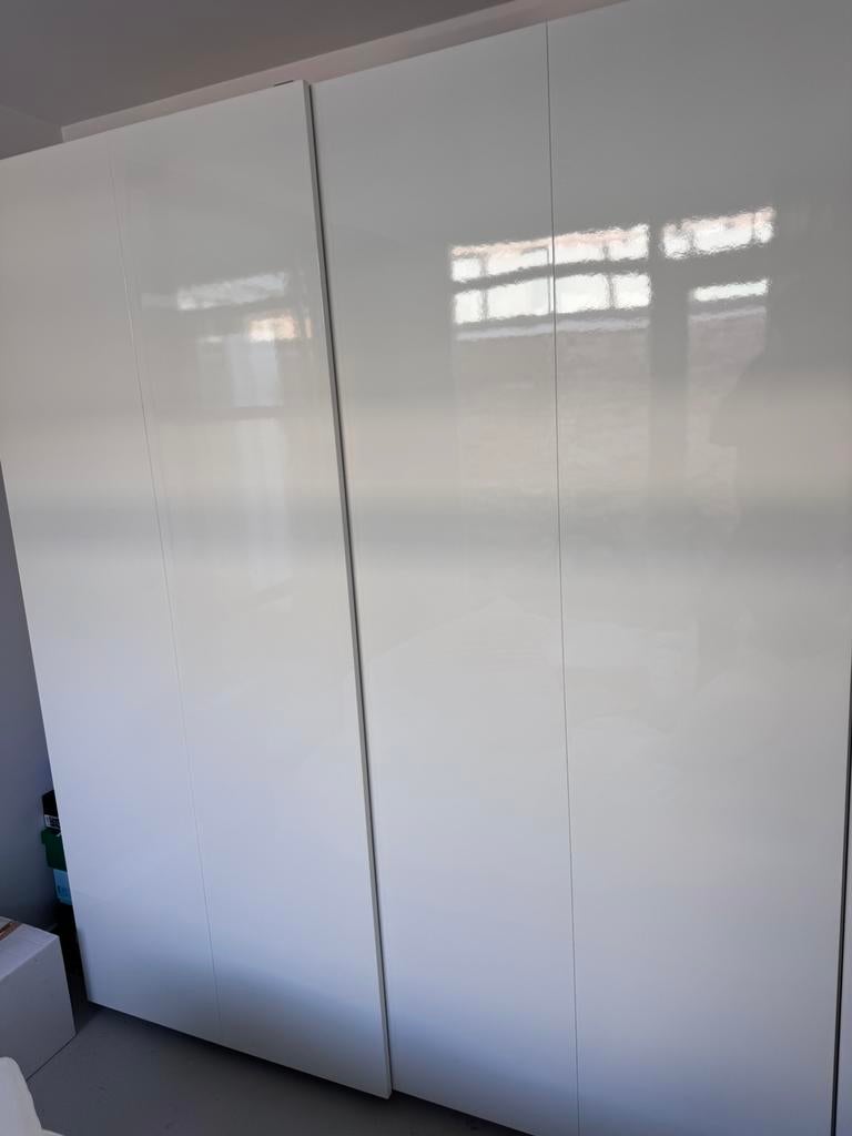 Dubbele Pax kast met schuifdeuren, Ophalen of Verzenden, Zo goed als nieuw, 50 tot 75 cm, 200 cm of meer