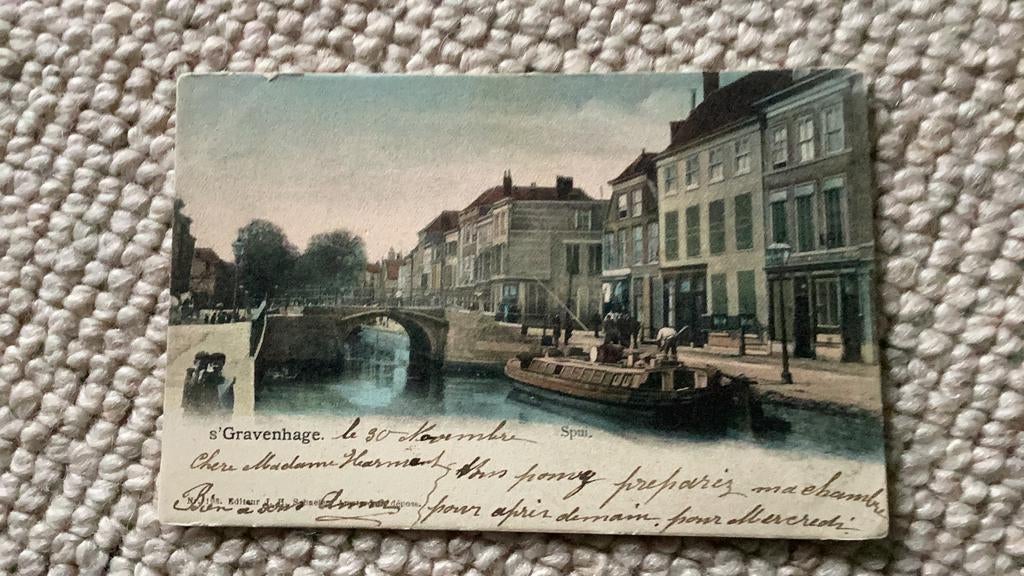Ansichtkaart ‘s Gravenhage Spui 1903. 941, Ophalen of Verzenden, Voor 1920, Gelopen, Zuid-Holland